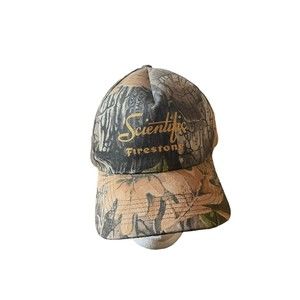 Firestone Scientific Cap Hat Camouflage Colored Snap Back